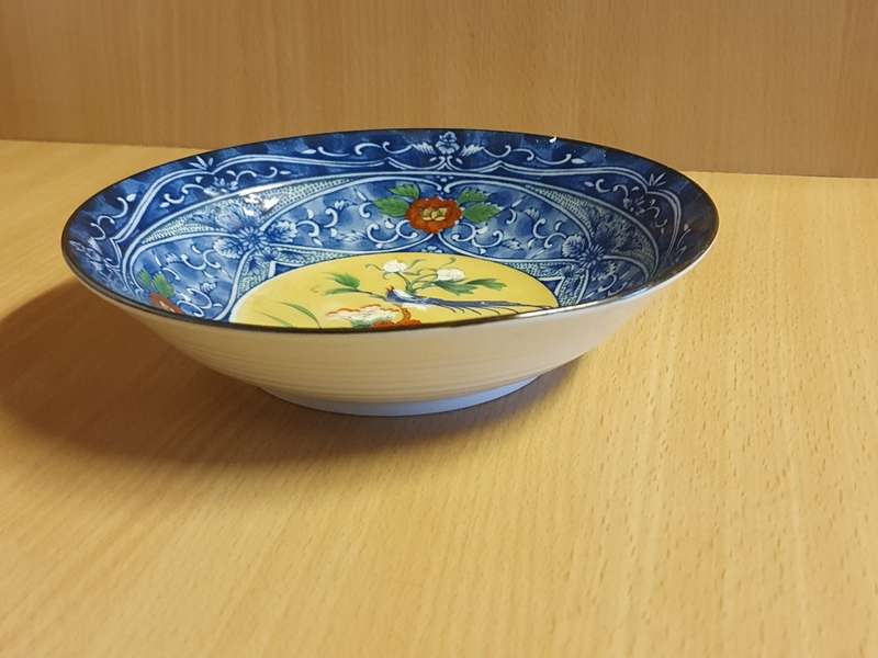 Round Imperial Imari Bowl - width 16cm height 4cm