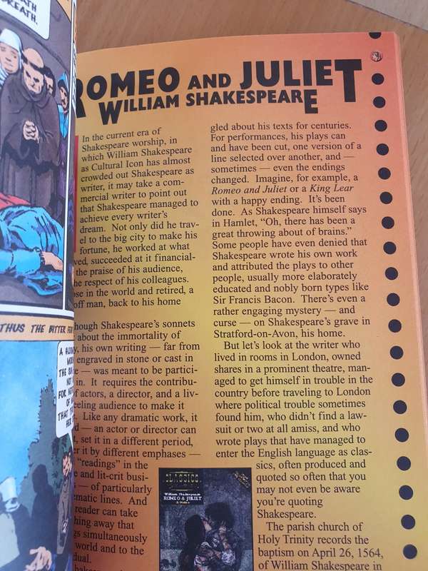 Classics Illustrated - Romeo & Juliet & Notes: William Shakespeare (Paperback)