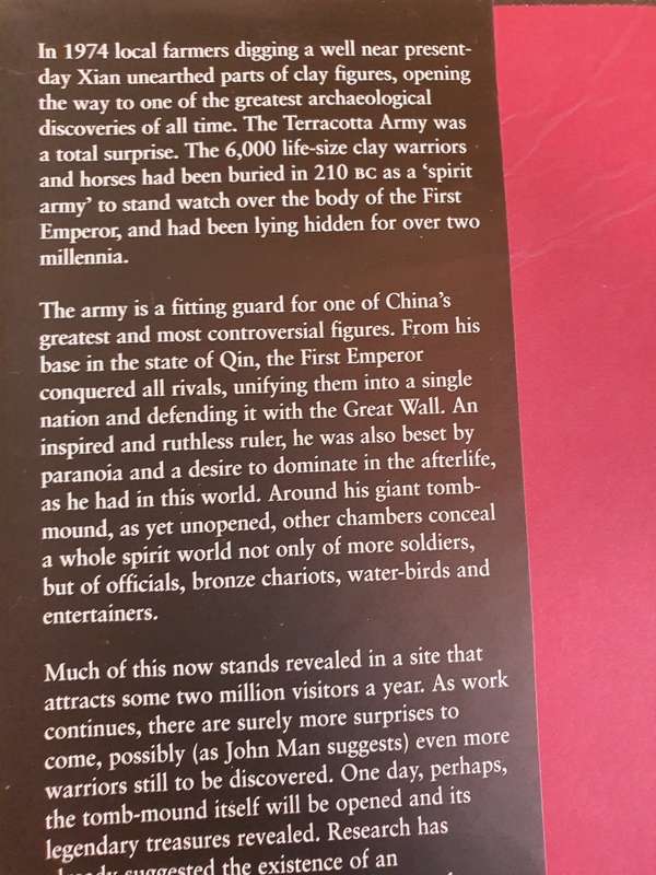 The Terracotta Army : John man (Hardcover)