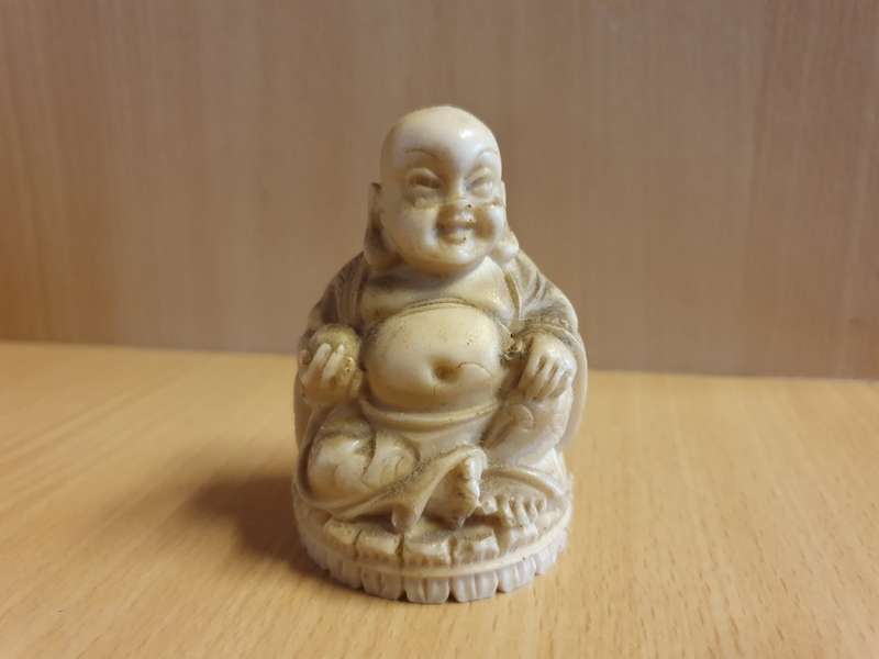 Small Buddha Figurine - 5cm x 5cm height 7cm