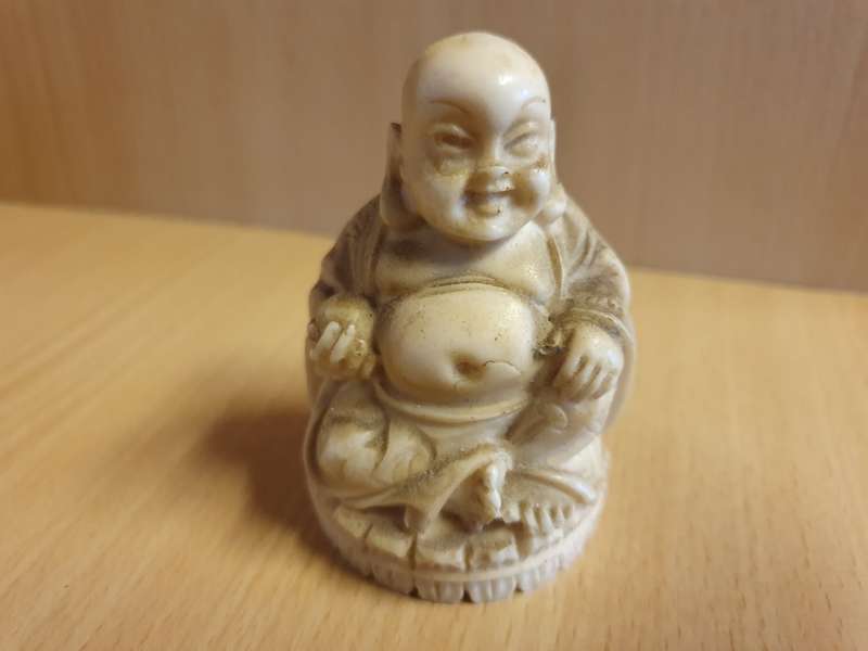 Small Buddha Figurine - 5cm x 5cm height 7cm
