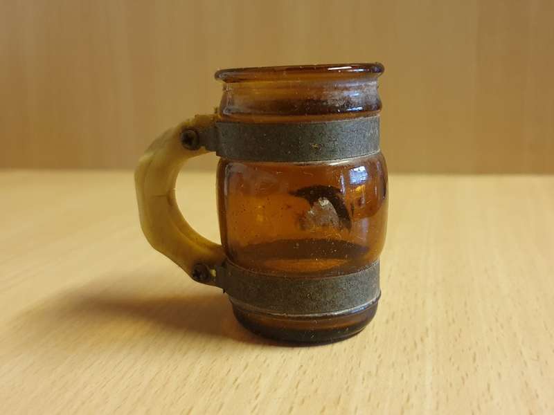 Miniature Souvenir Beer Mug - Port Elizabeth - height 6cm width 4cm