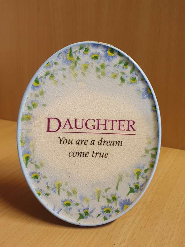 `Daughter - You are a Dream come True` Display - 13cm x 10cm