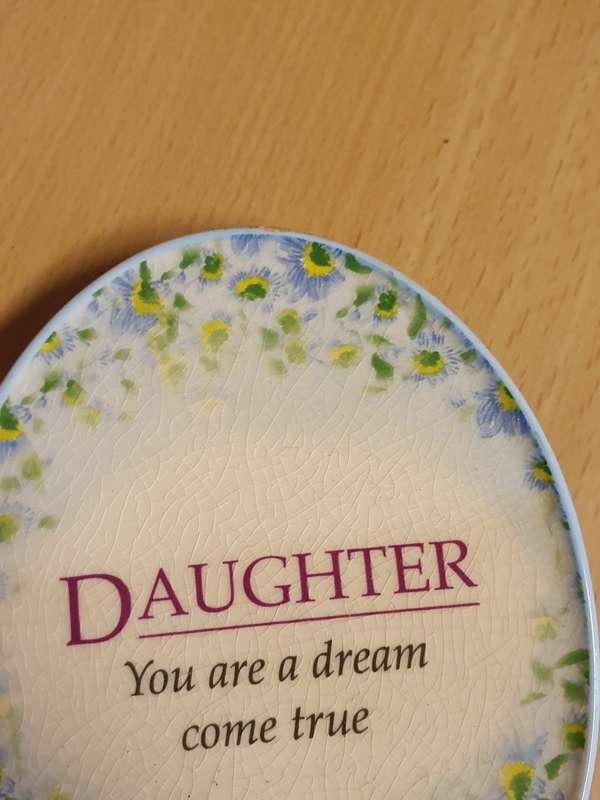 `Daughter - You are a Dream come True` Display - 13cm x 10cm
