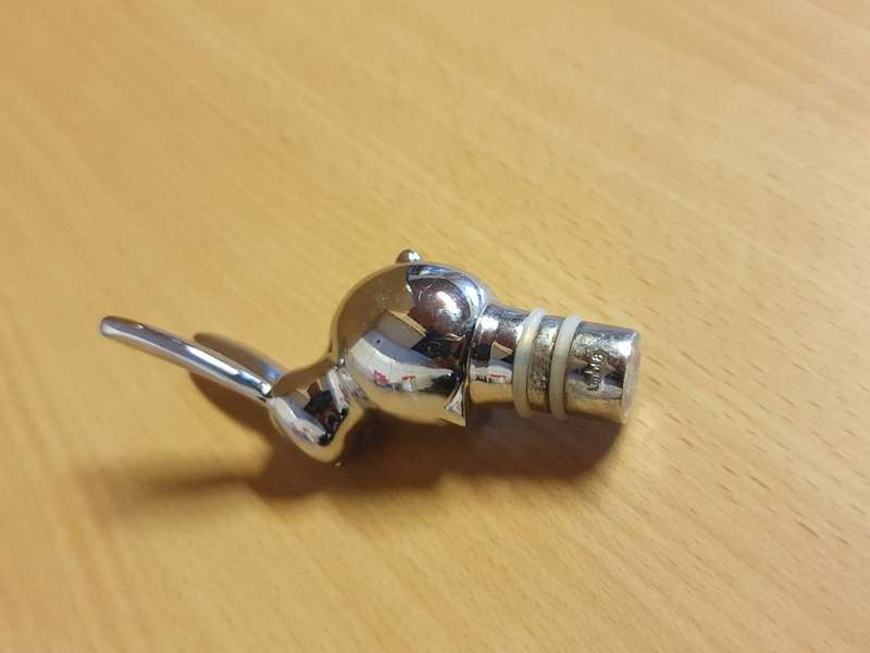 Metal Bunny Bottle Stopper - 10cm x 3cm