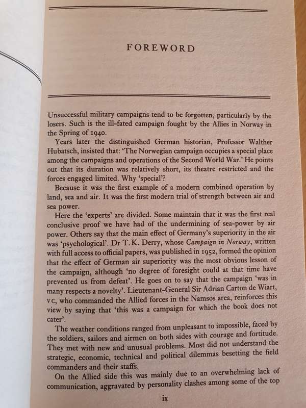 The Doomed Expedition - The Campaign in Norway 1940: Jack Adams (Paperback)