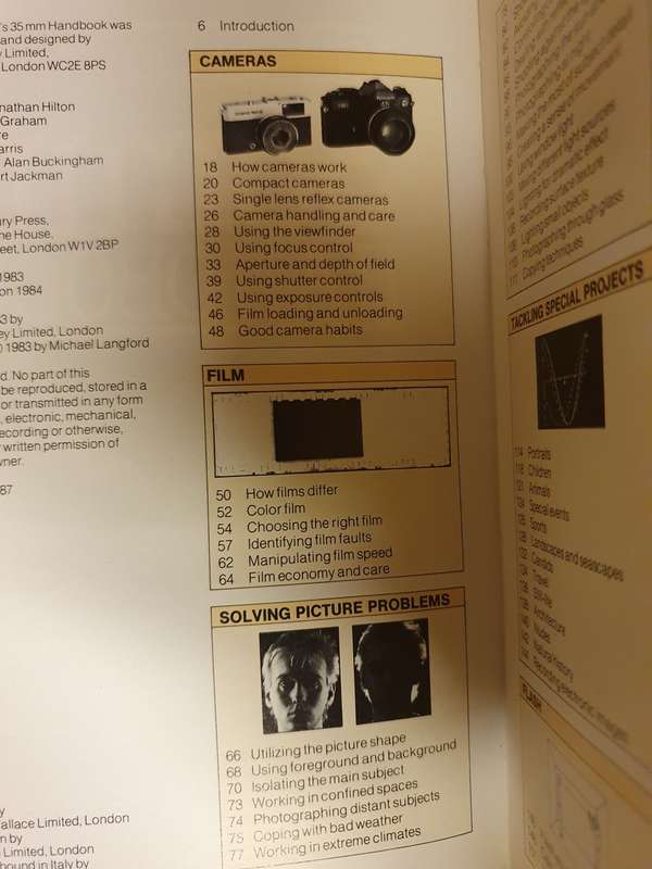 Michael Langford`s 35mm Handbook - The problem-solving book for every photographic situation