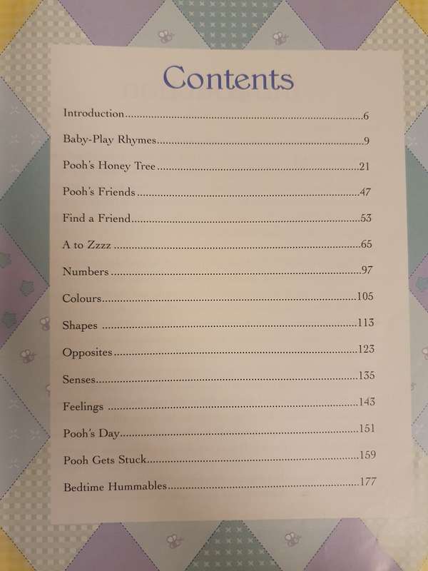 Baby`s Book of Winnie the Pooh (A Disney Treasury of Stories and Songs for Baby) Hardcover