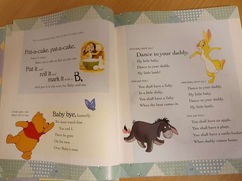 Baby`s Book of Winnie the Pooh (A Disney Treasury of Stories and Songs for Baby) Hardcover