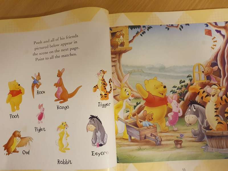 Baby`s Book of Winnie the Pooh (A Disney Treasury of Stories and Songs for Baby) Hardcover