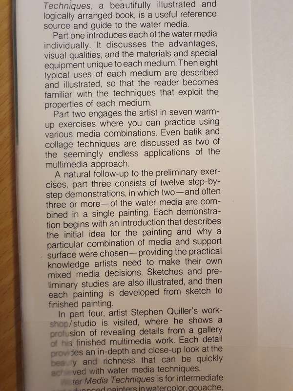Water Media Techniques by Stephen Quiller and Barbara Whipple (Hardcover)
