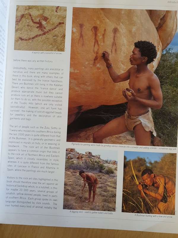 Bushman Art of Southern Africa (40 significant Bushman rock-art sites) Paperback