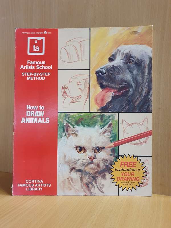 How to Draw Animals (Step-by-Step Method) Paperback)