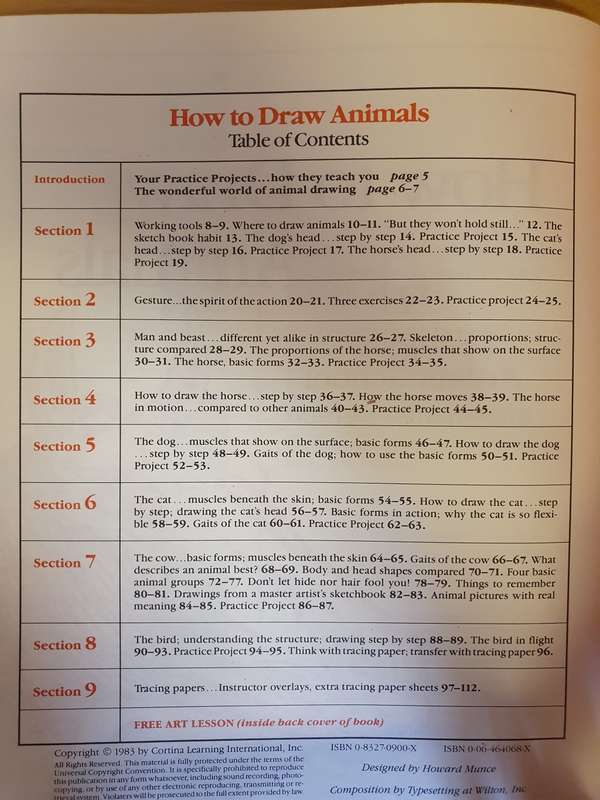 How to Draw Animals (Step-by-Step Method) Paperback)