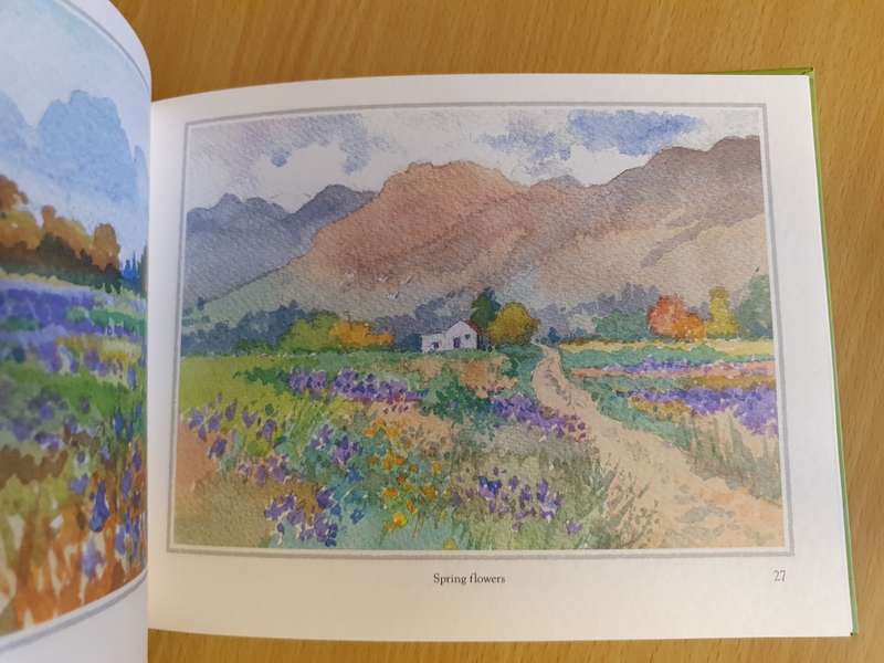 Watercolours of The Cape Winelands: Bridget Rowland (Hardcover)