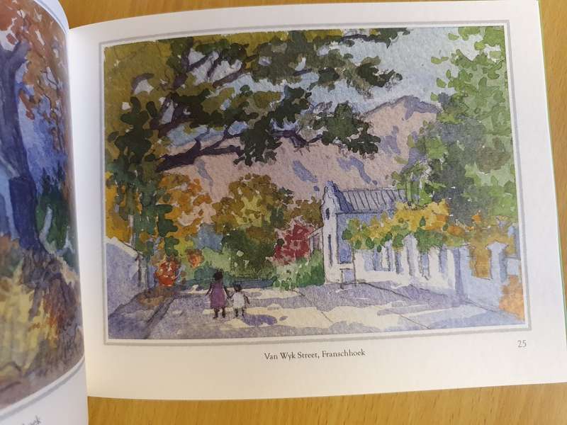 Watercolours of The Cape Winelands: Bridget Rowland (Hardcover)