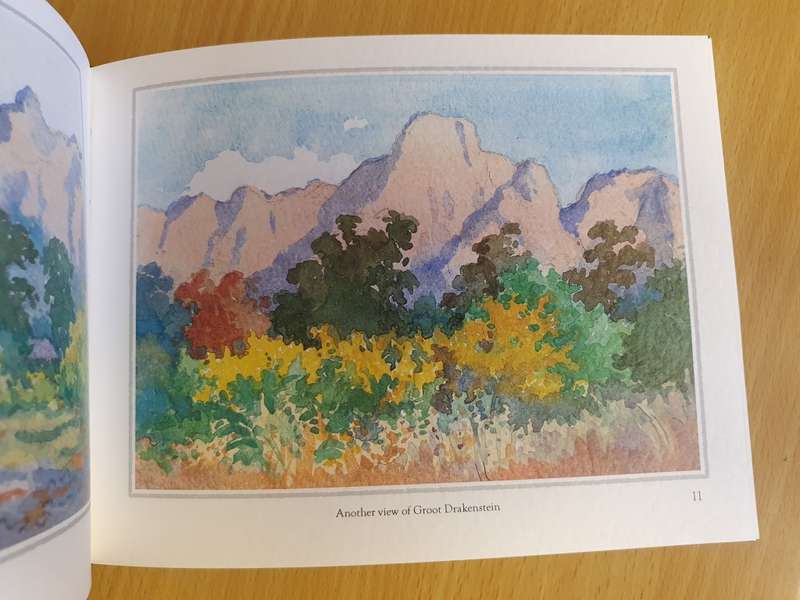 Watercolours of The Cape Winelands: Bridget Rowland (Hardcover)