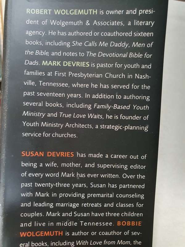 The Most Important Year in a Man`s Life: Robert Wolgemuth & Mark Devries (Hardcover)