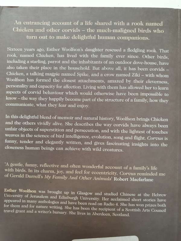 Corvus - A Life with Birds: Esther Woolfson (Paperback)