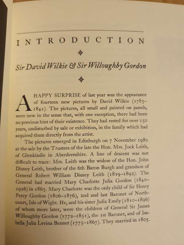 Fourteen Small Pictures by Wilkie  Introduced & Catalogued by Hamish Miles