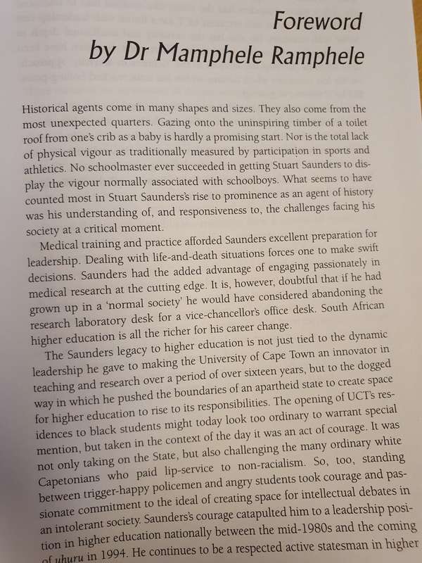 Vice-Chancellor on a Tightrope: Stuart Saunders (Hardcover)