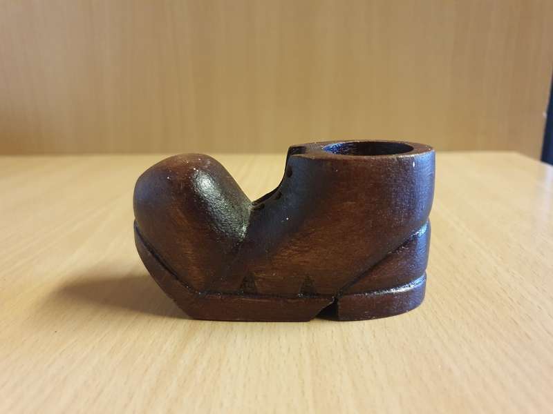 Small Wooden Boot Ornament - 10cm x 4cm height 5cm