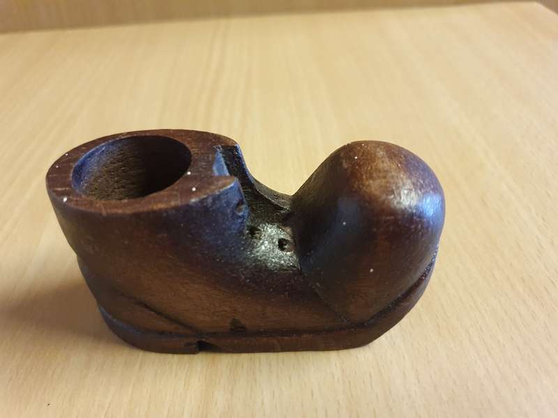 Small Wooden Boot Ornament - 10cm x 4cm height 5cm