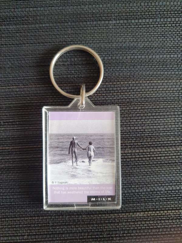 Nothing is more beautiful than the love that has weathered the storms of life - Keyring/Keychain