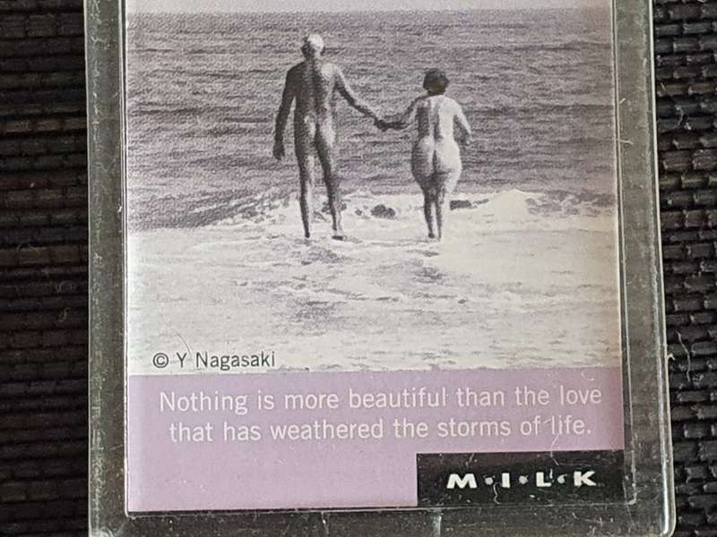 Nothing is more beautiful than the love that has weathered the storms of life - Keyring/Keychain