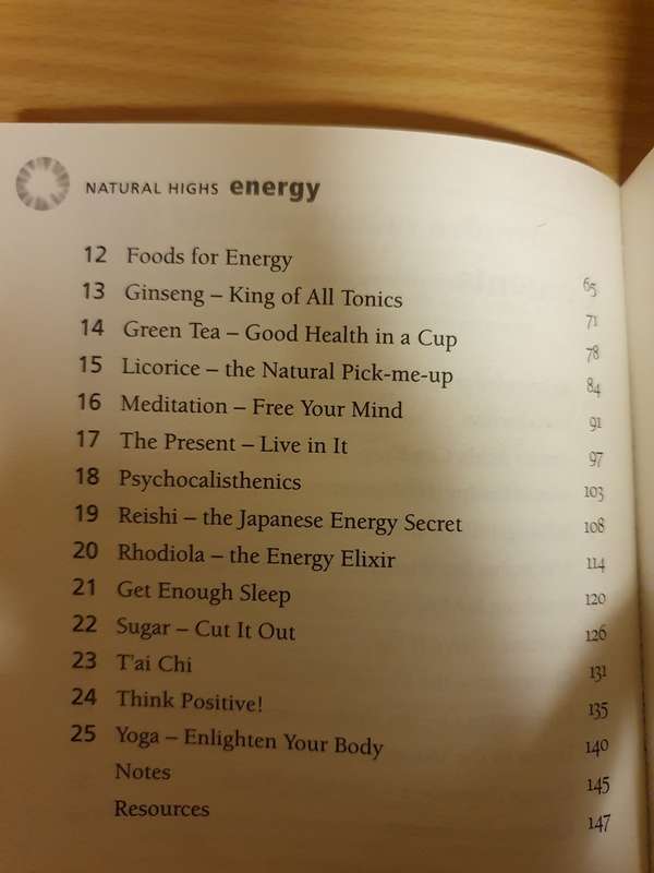 Natural Highs - Energy - 25 ways to increase your energy:Patrick Holford, Dr Hyla Cass (Paperback)