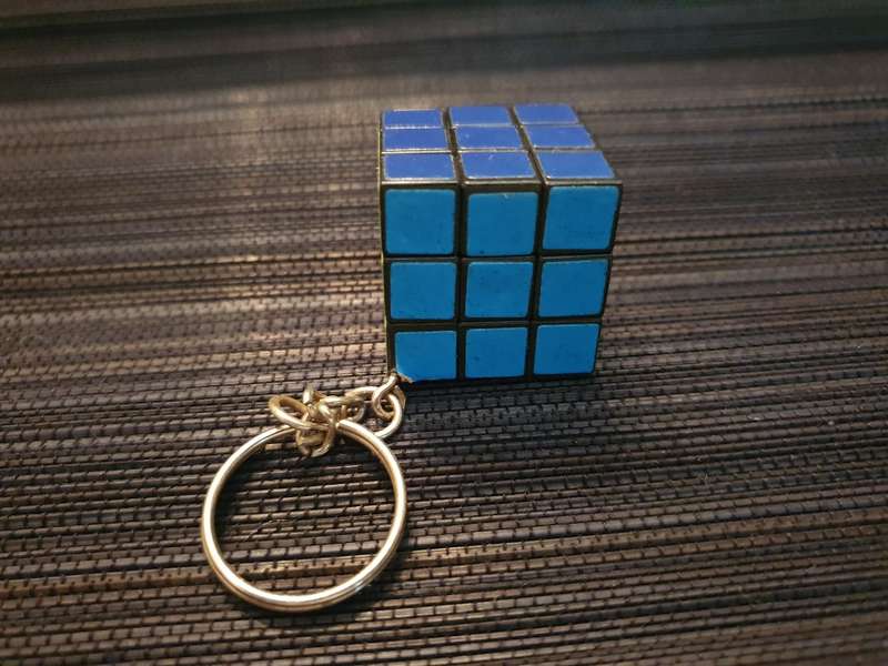 Mini Magic Cube Keyring/Keychain