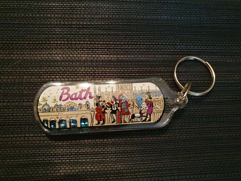 Souvenir Keyring/Keychain - Bath