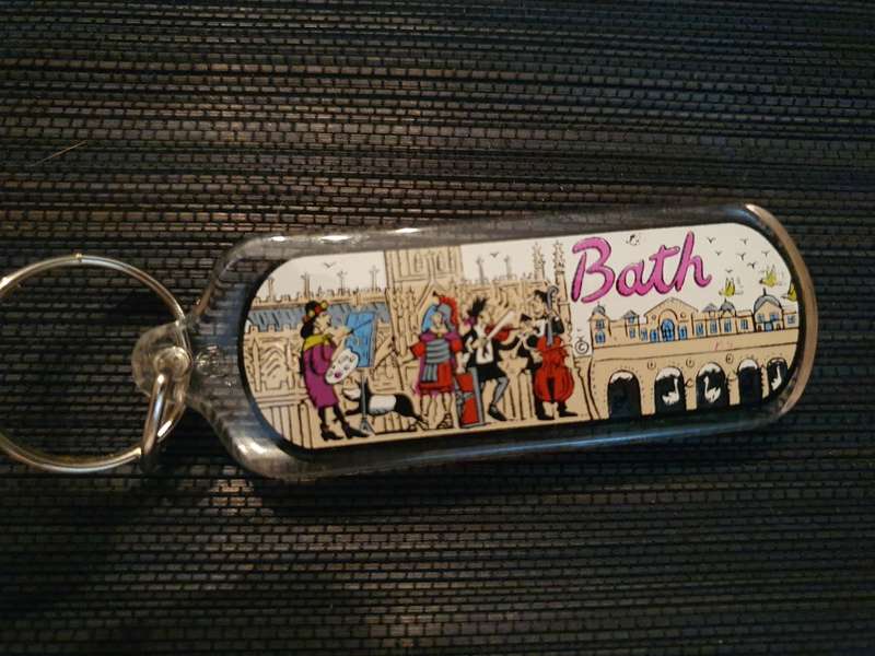 Souvenir Keyring/Keychain - Bath