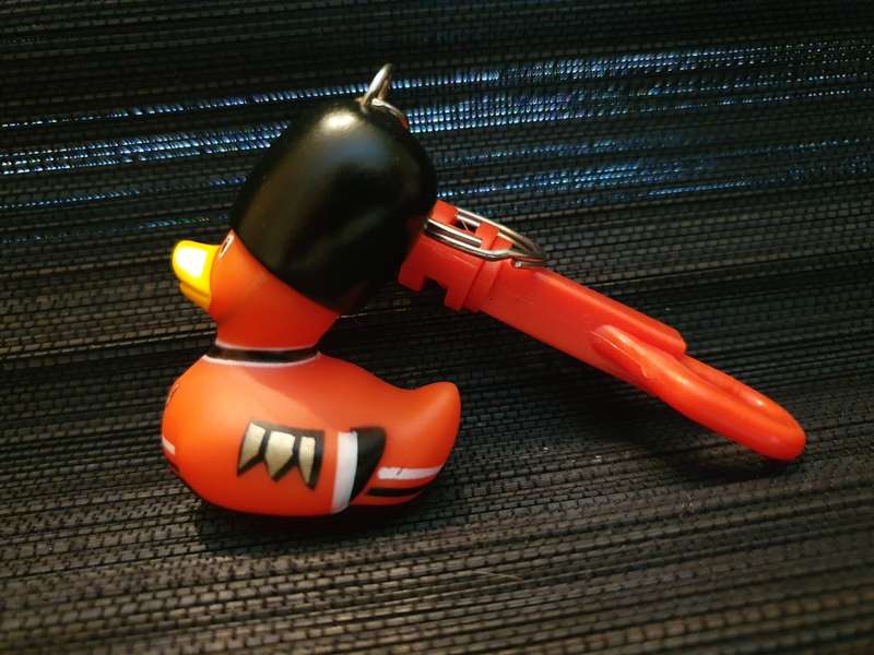 Bud Royal Guard Duck Keyring/Keychain