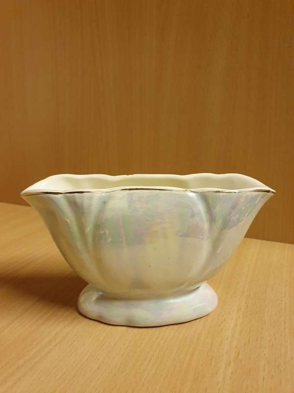 Vintage Ceramic Vase - 16cm x 5cm height 9cm