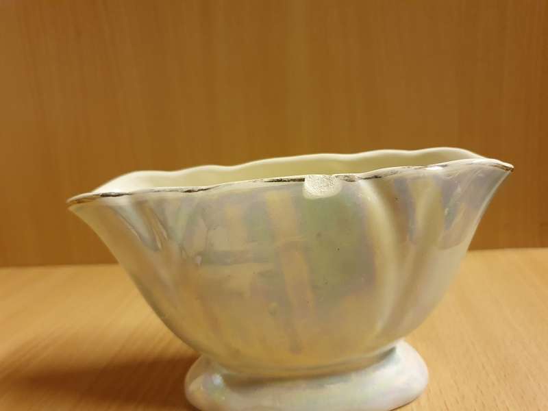 Vintage Ceramic Vase - 16cm x 5cm height 9cm