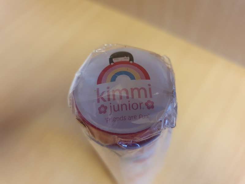 Kimmi Doll Tin with 12 Pencil Crayons