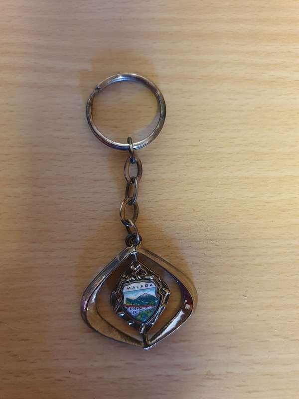 Souvenir Keyring/Keychain - Malaga