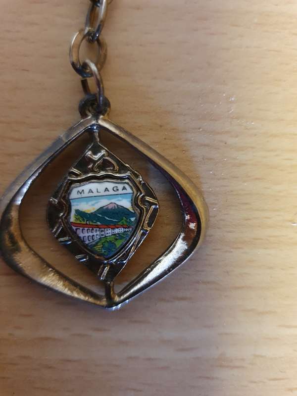 Souvenir Keyring/Keychain - Malaga
