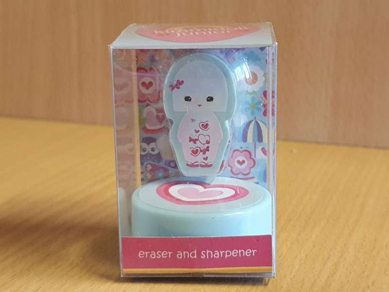 Kimmi Doll Eraser and Sharpener