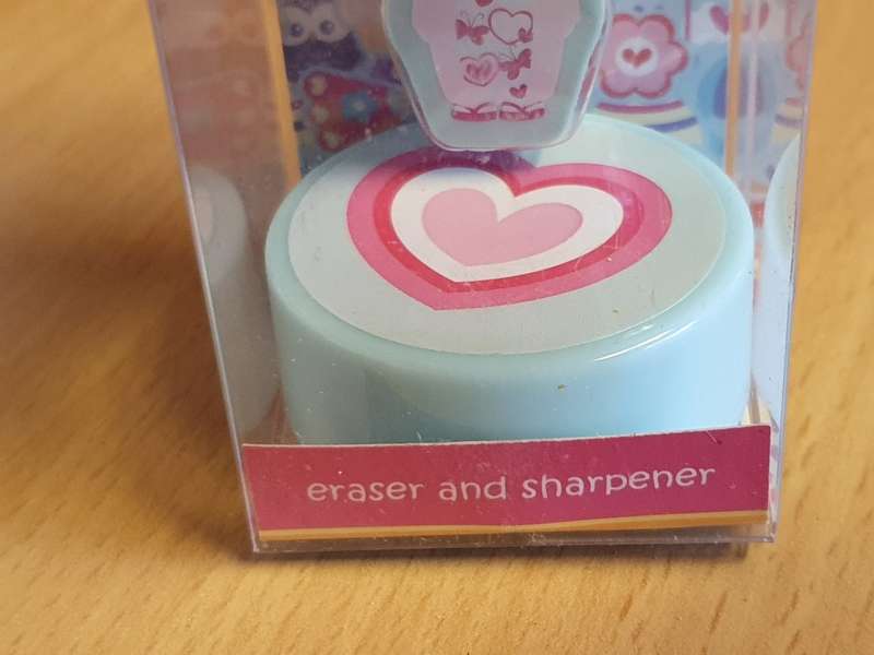 Kimmi Doll Eraser and Sharpener