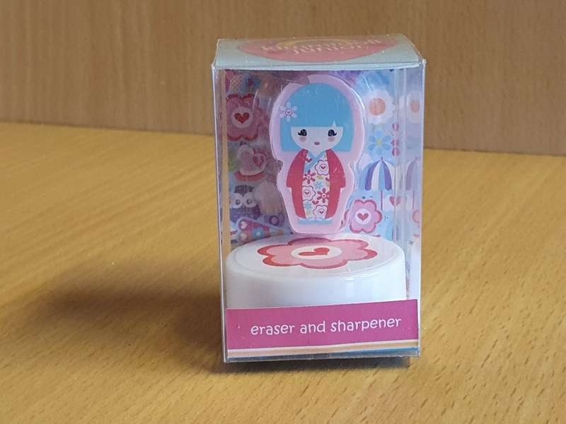 Kimmi Doll Eraser and Sharpener