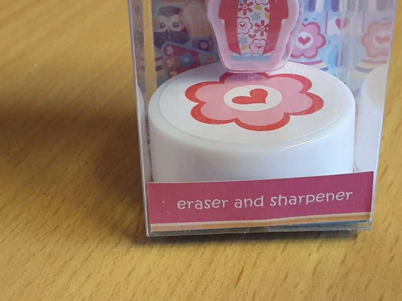 Kimmi Doll Eraser and Sharpener