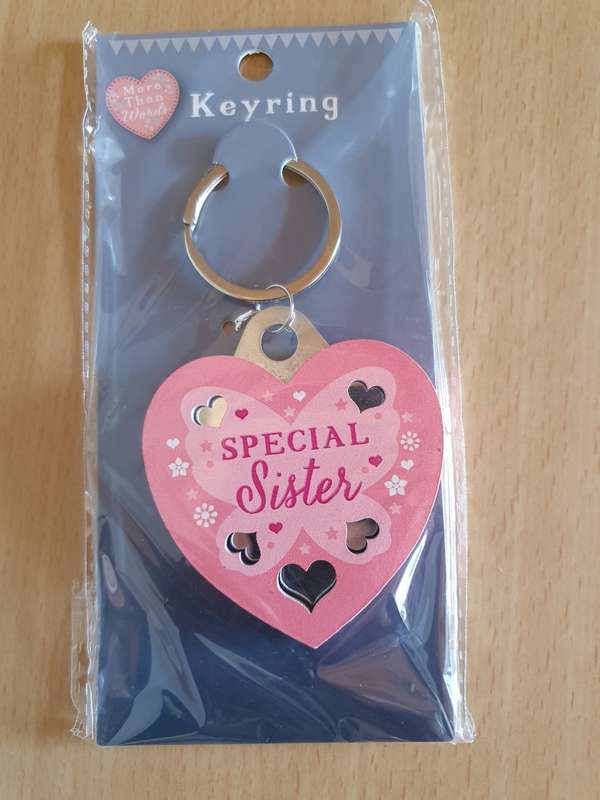 Special Sister Keyring/Keychain (NEW CONDITION)