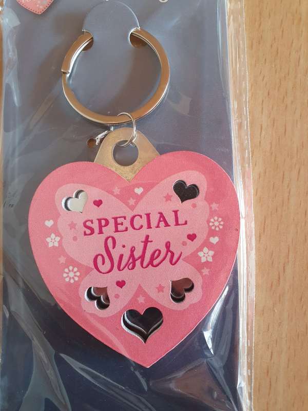 Special Sister Keyring/Keychain (NEW CONDITION)