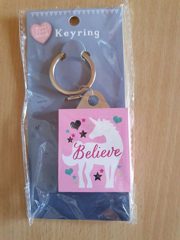 Unicorn - Believe - Keyring/Keychain