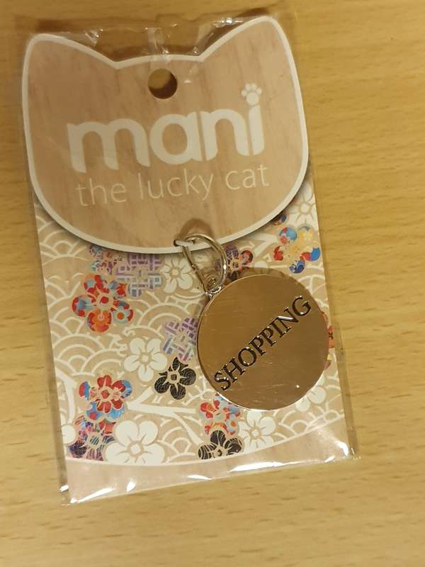 Mani Keyring/Keychain - Shopping