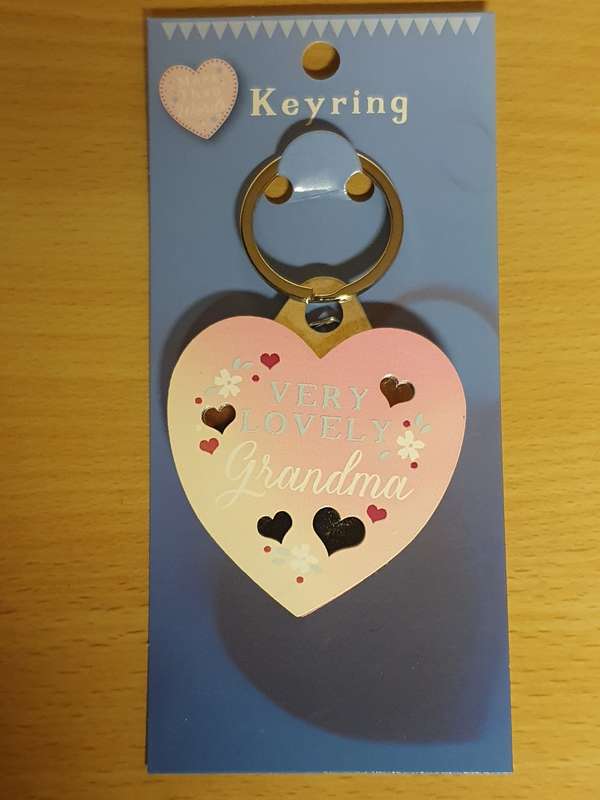 Very Lovely Grandma Keyring/Keychain