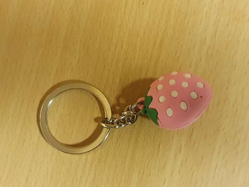 Strawberry Keyring/Keychain