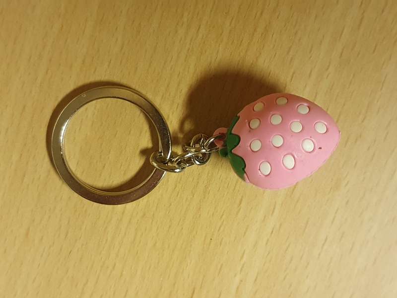 Strawberry Keyring/Keychain